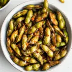 Homemade Crispy & Chewy Air Fryer Edamame photo