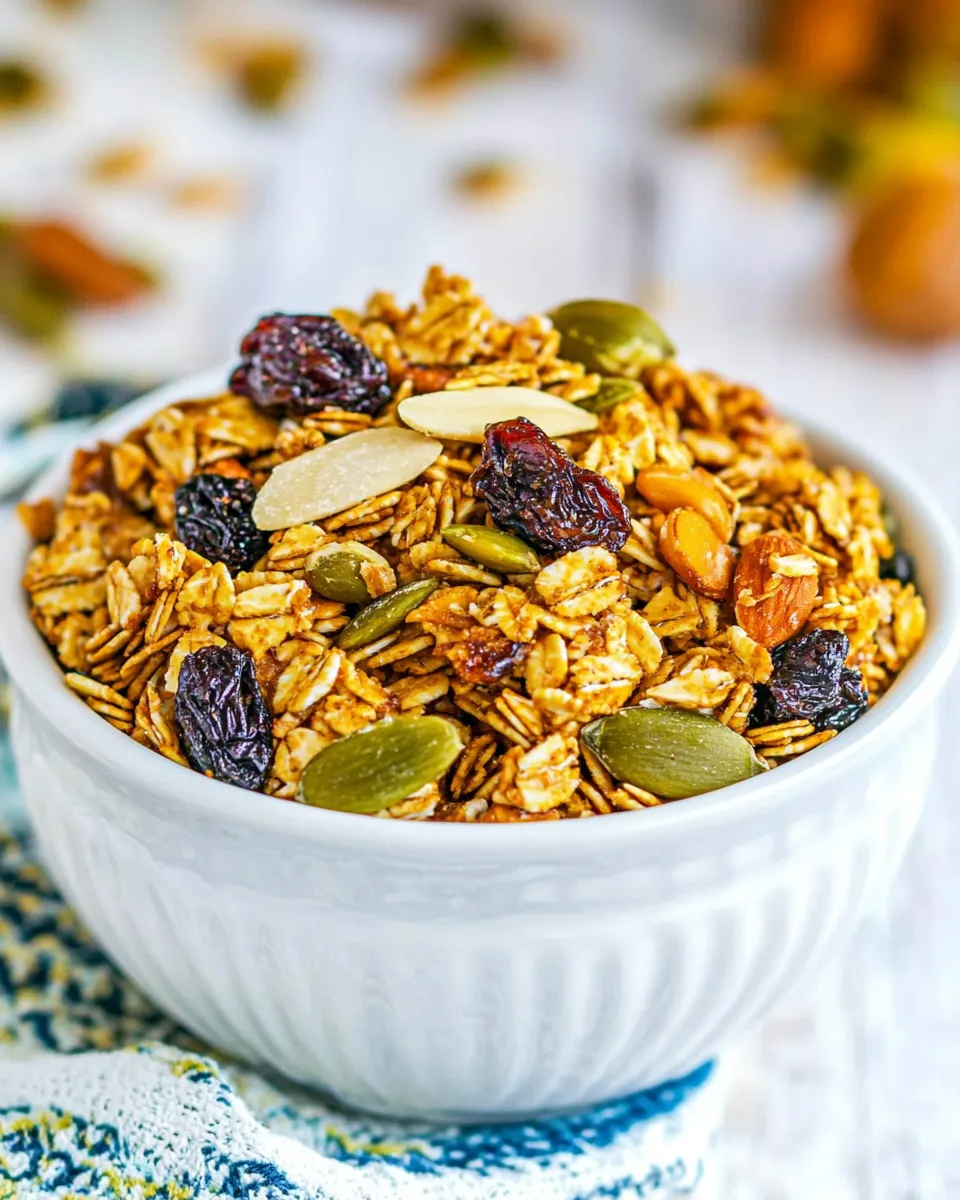 Easy Crock Pot Granola recipe photo