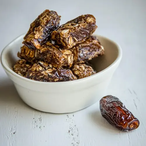 Homemade Crunchies with dates photo