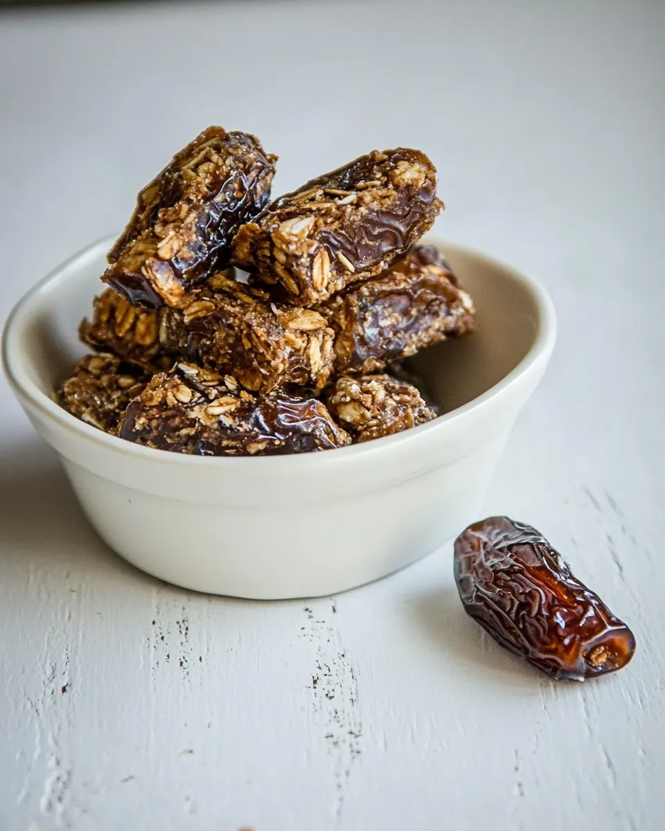 Homemade Crunchies with dates photo