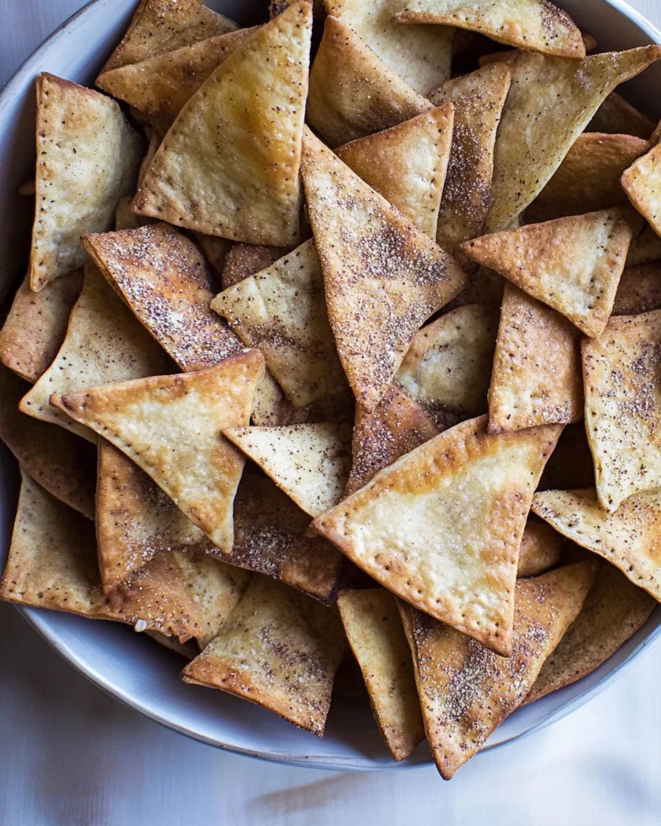 Delicious Cumin Spiced Pita Chips image