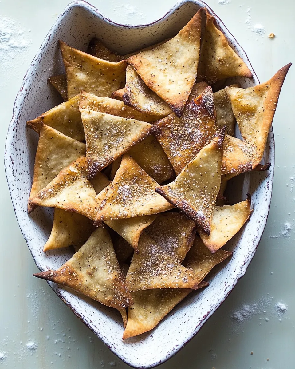 Easy Cumin Spiced Pita Chips recipe photo