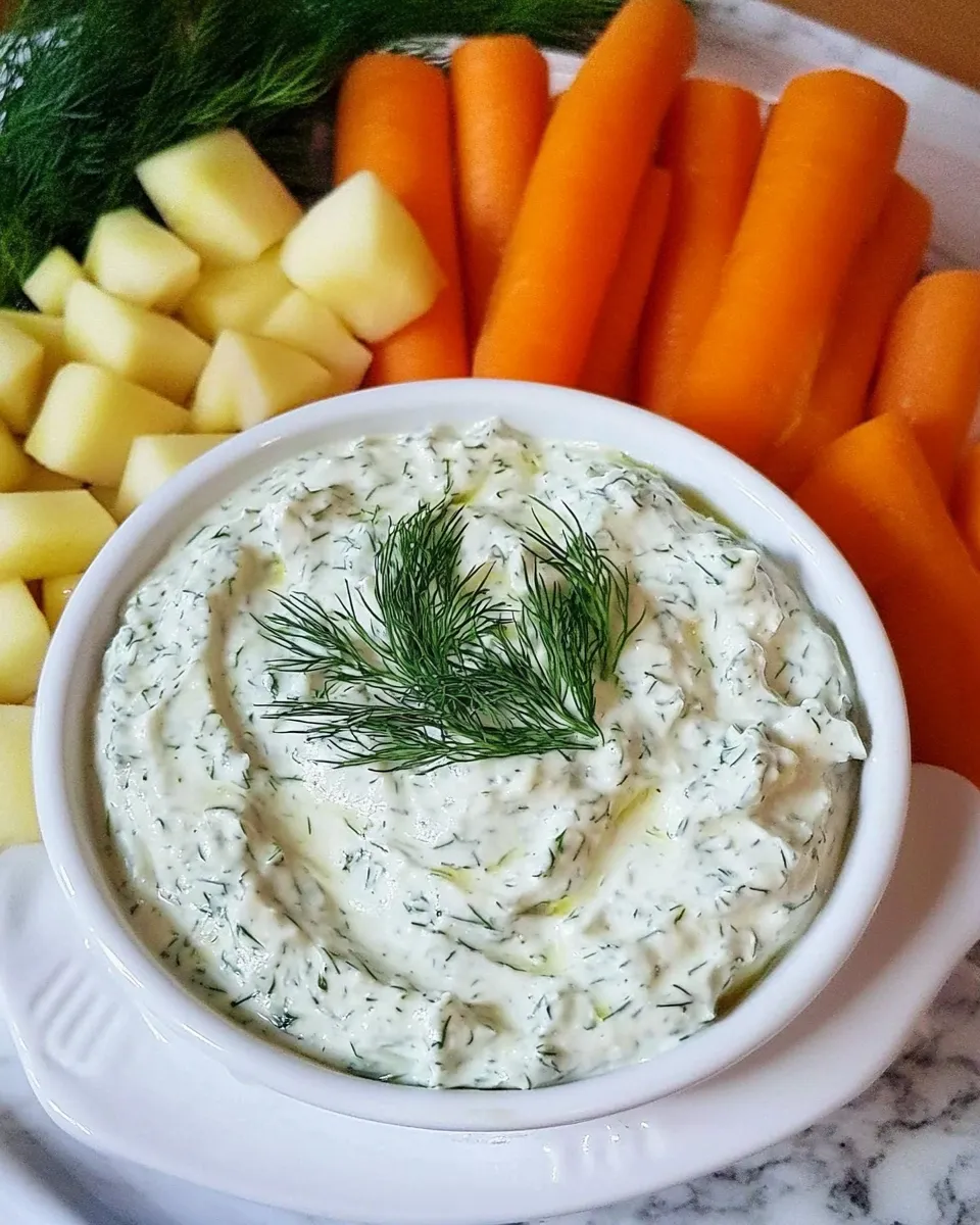 Homemade Curry Dill Dip photo