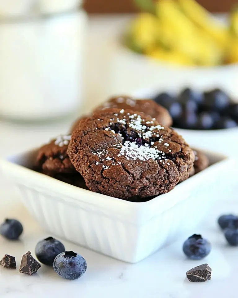 Homemade Dark Chocolate Blueberry Olive Oil Cookies photo