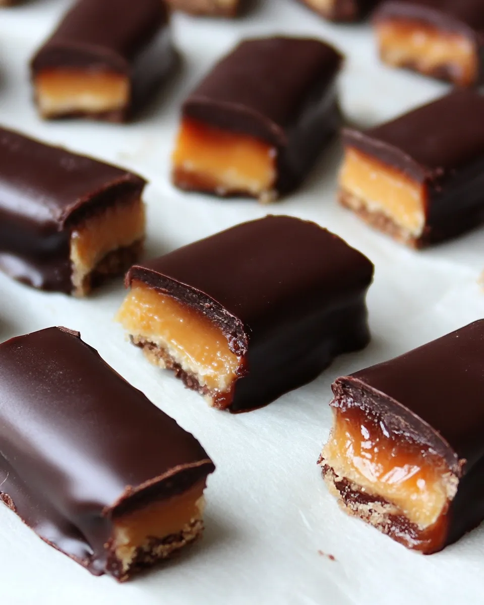 Classic Dark Chocolate and Salted Caramel Twix Bars image