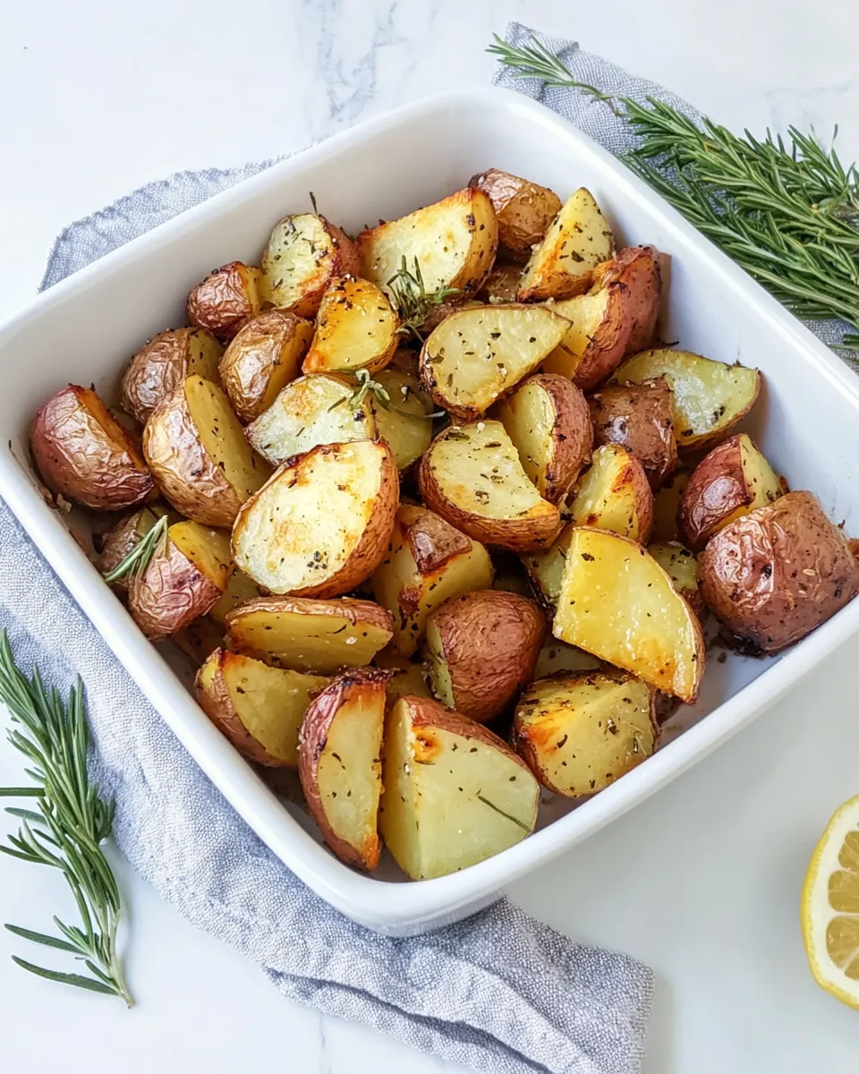 Homemade Delicious Roasted Red Potatoes photo