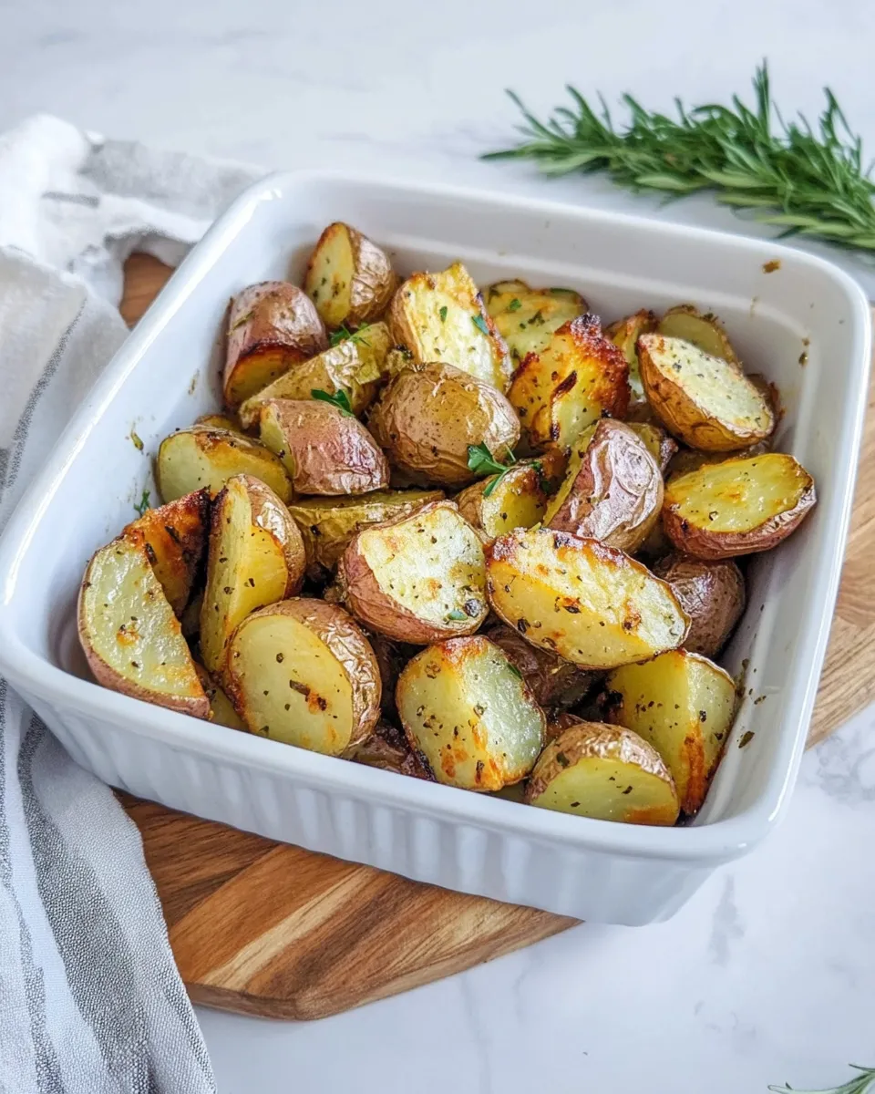 Classic Delicious Roasted Red Potatoes image