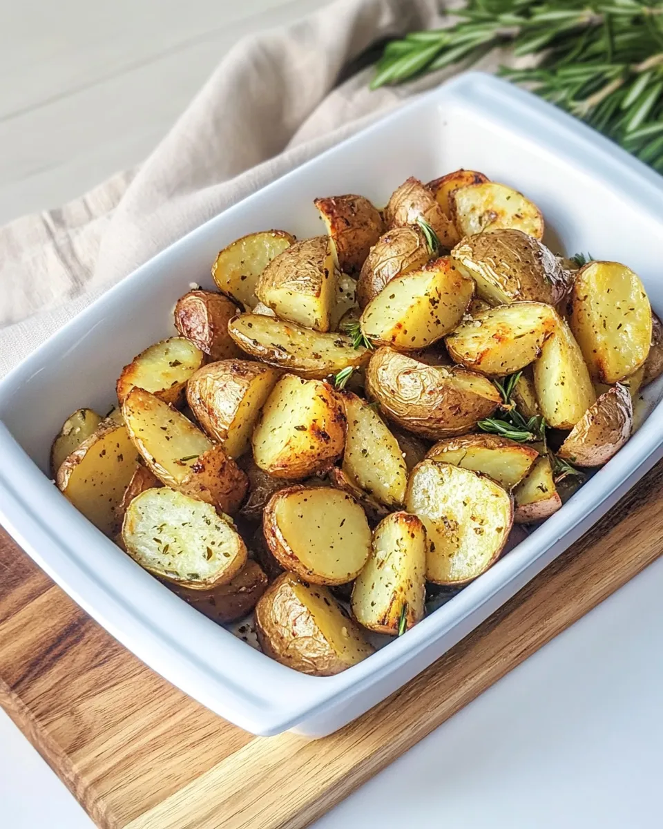 Easy Delicious Roasted Red Potatoes recipe photo