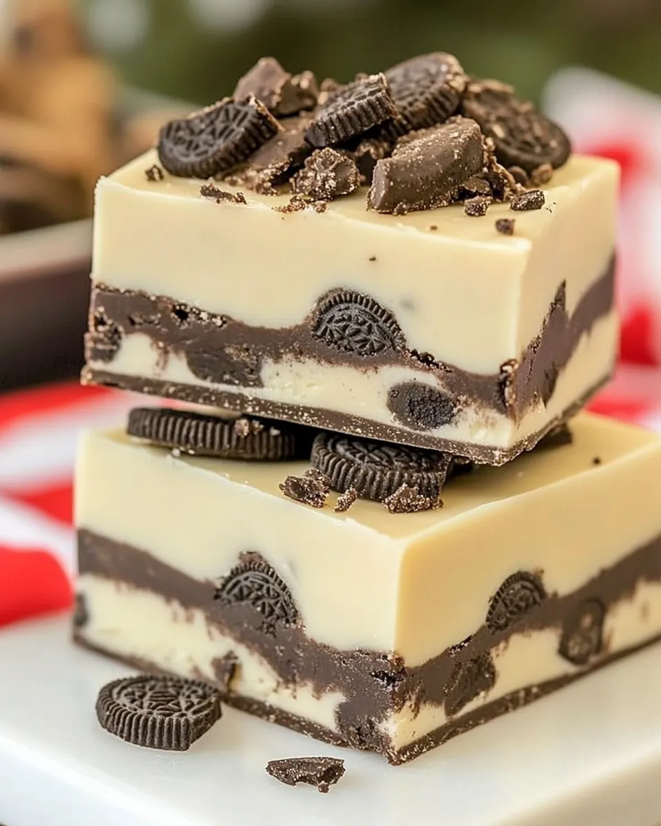 Delicious Double Decker Oreo Fudge shot