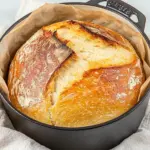 Homemade Dutch Oven No-Knead Bread photo