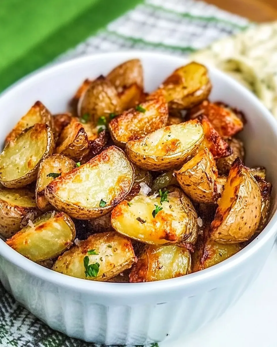 Quick Easy Air Fryer Potatoes Recipe dish photo