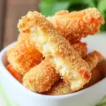 Homemade Easy Baked Mozzarella Sticks photo