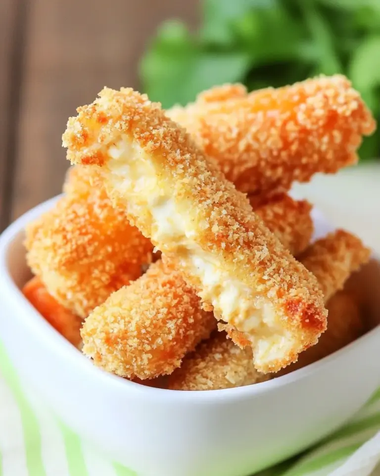 Homemade Easy Baked Mozzarella Sticks photo