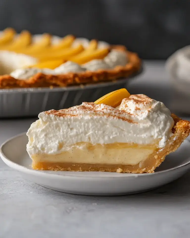 Homemade Easy Banana Cream Pie Recipe photo