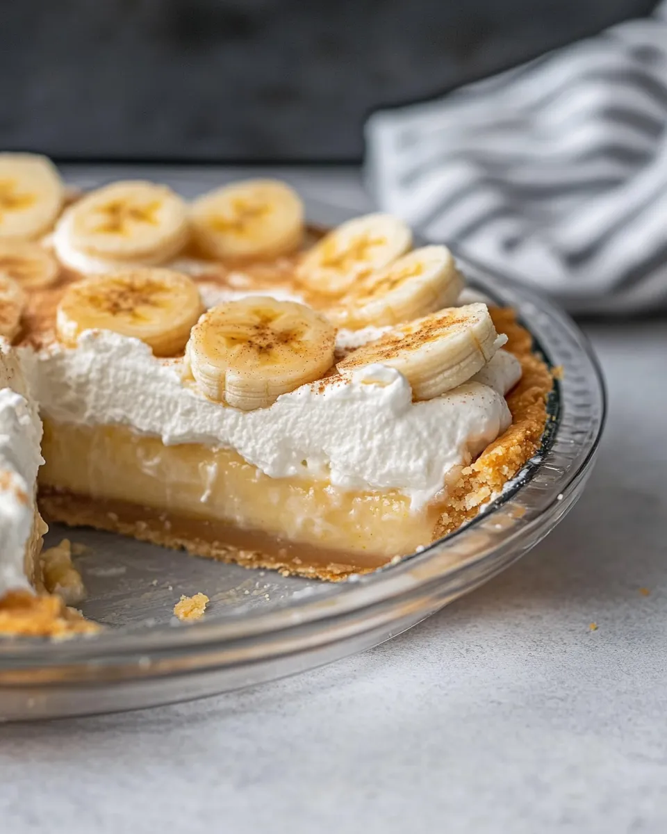 Classic Easy Banana Cream Pie Recipe image