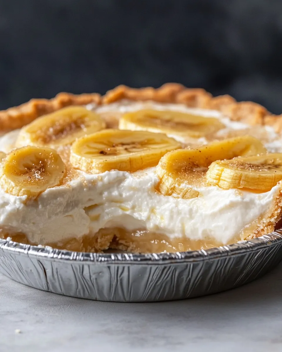 Delicious Easy Banana Cream Pie Recipe shot