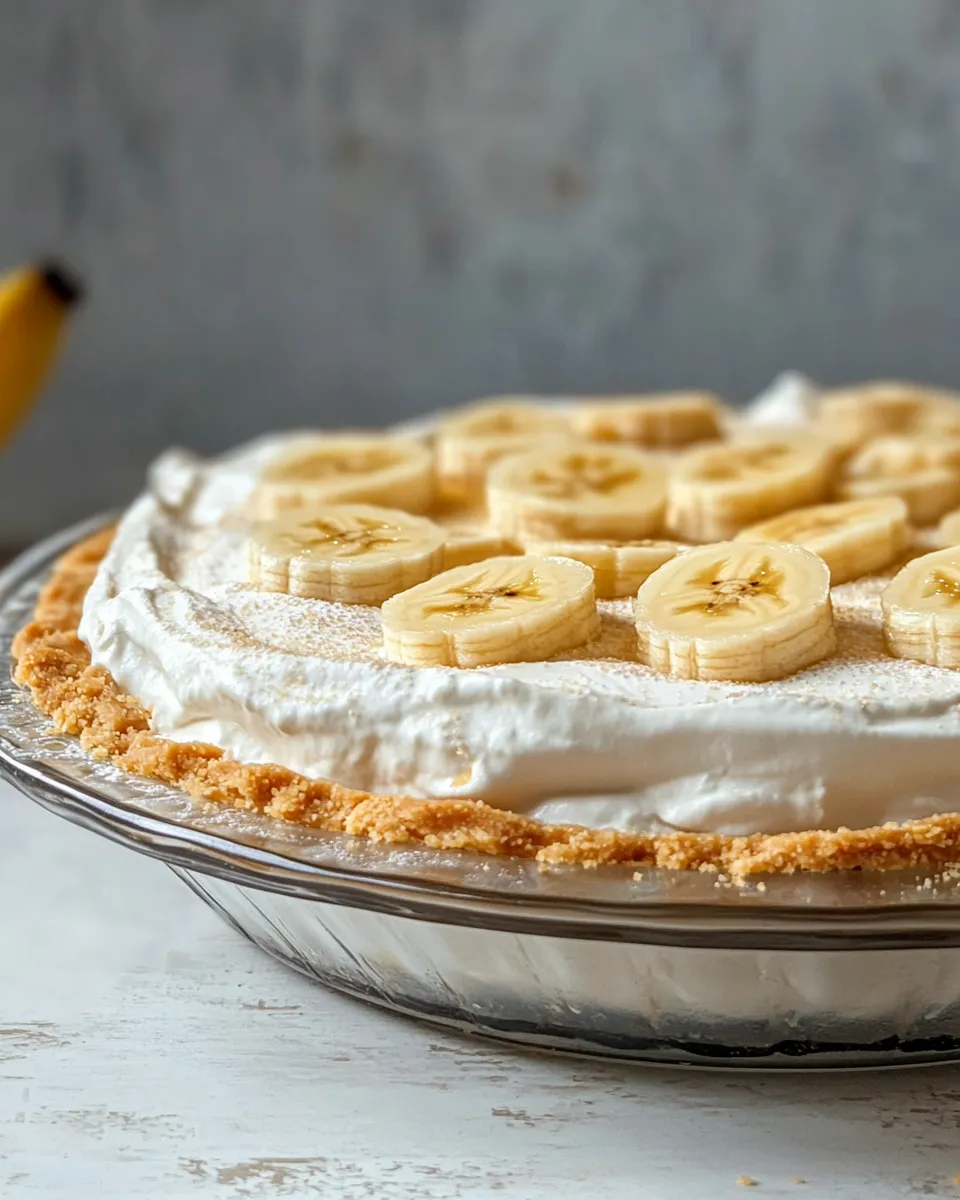 Quick Easy Banana Cream Pie Recipe recipe photo