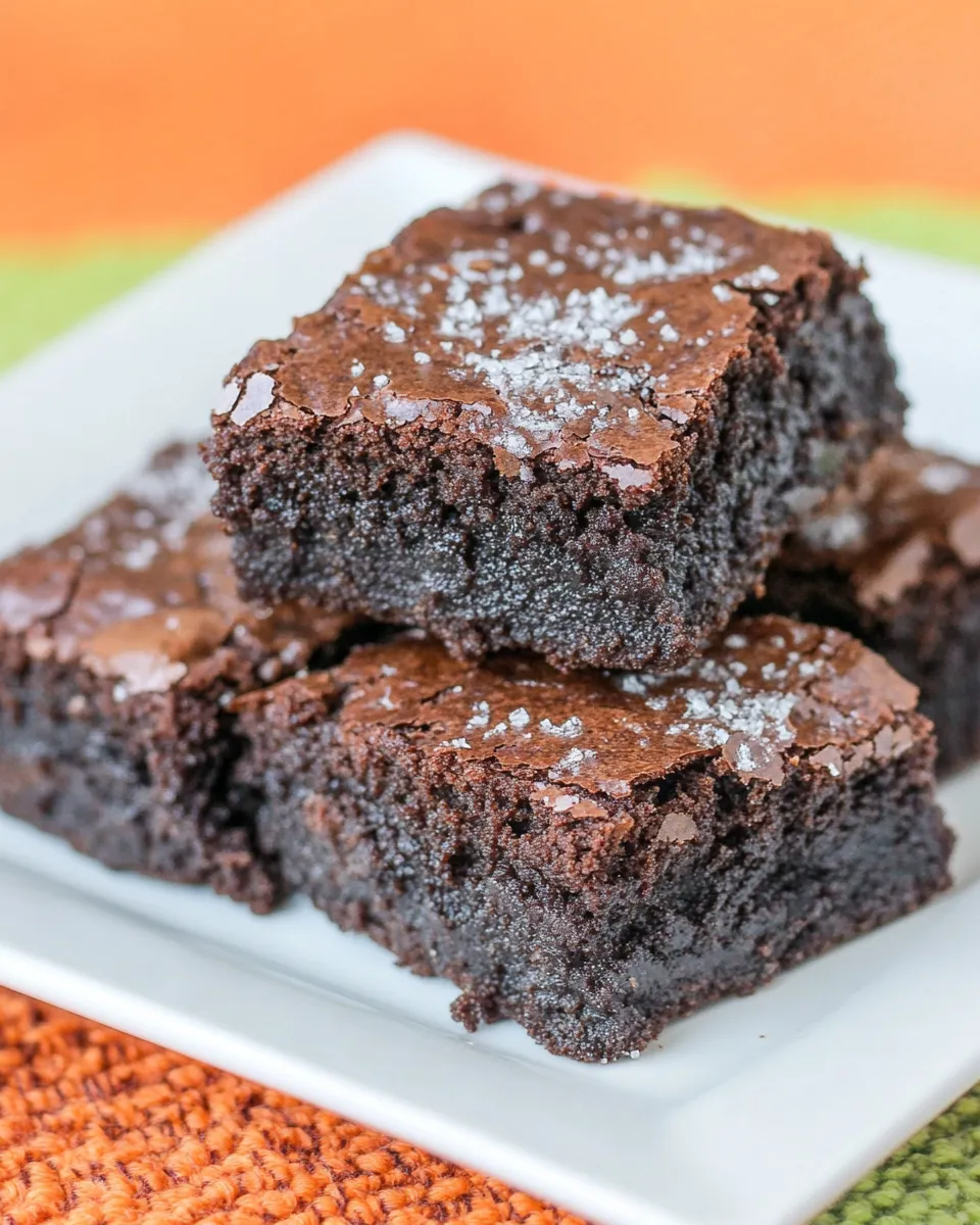Delicious Easy Brownies From Scratch recipe photo