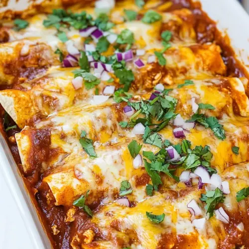 Homemade Easy Chicken Enchiladas photo