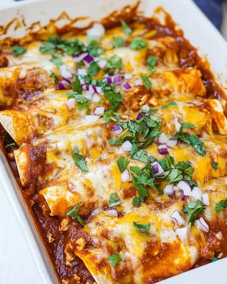 Homemade Easy Chicken Enchiladas photo