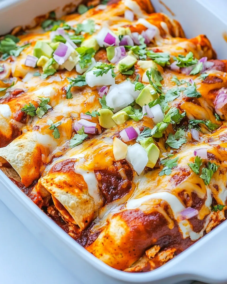 Classic Easy Chicken Enchiladas image
