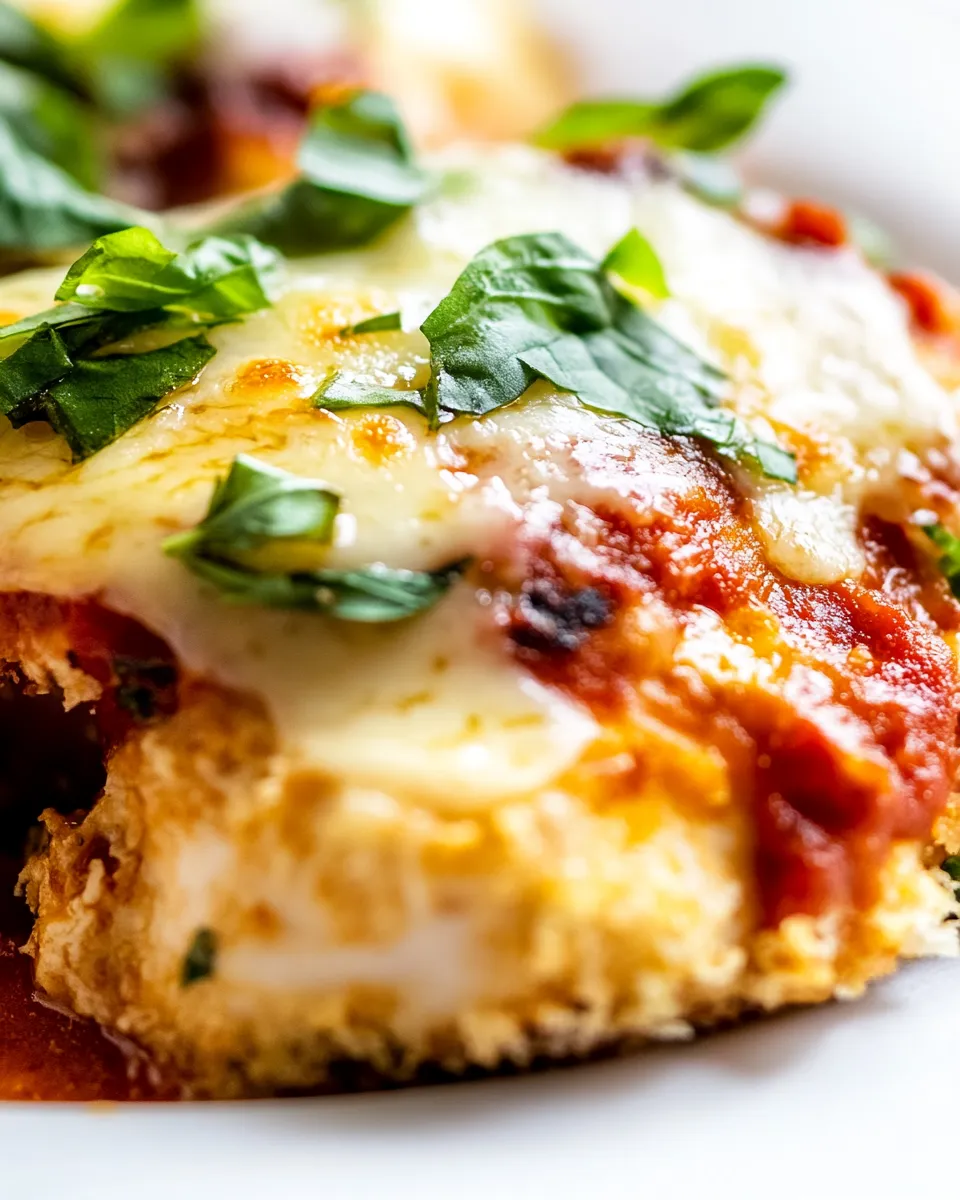 Delicious Easy Chicken Parmesan Recipe shot