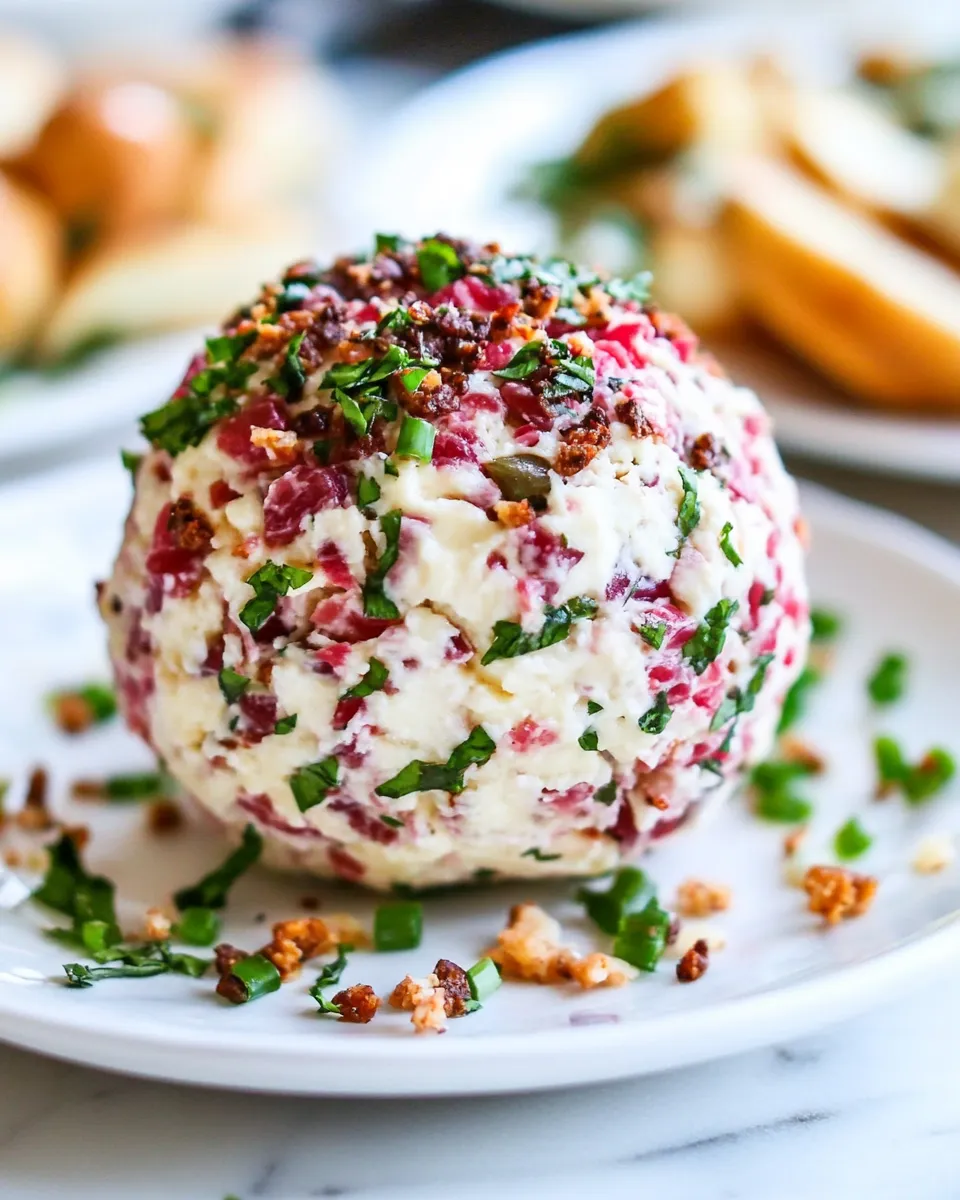 Homemade Easy Chipped Beef Cheese Ball photo