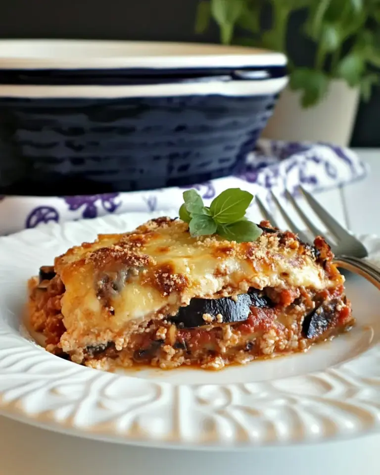 Homemade Easy Eggplant Lasagna Recipe photo