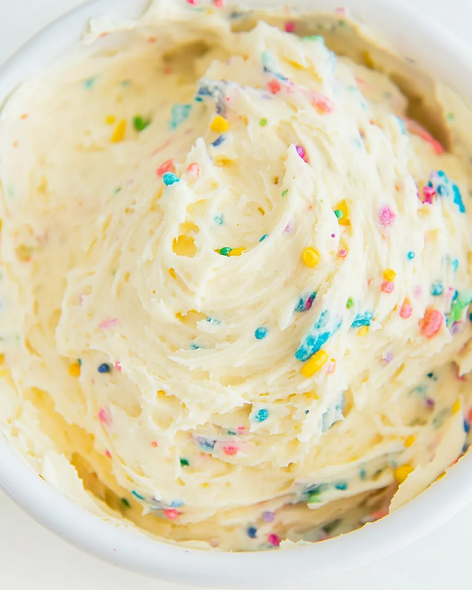 Homemade Easy Funfetti Frosting Recipe photo