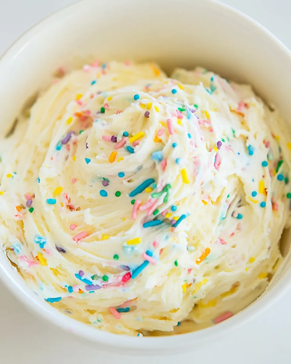 Classic Easy Funfetti Frosting Recipe recipe photo