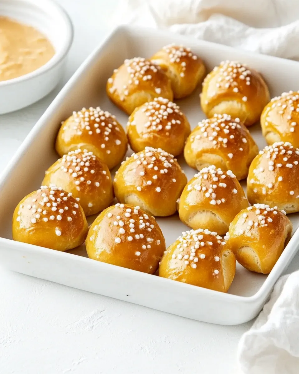 Classic Easy Homemade Soft Pretzel Bites image