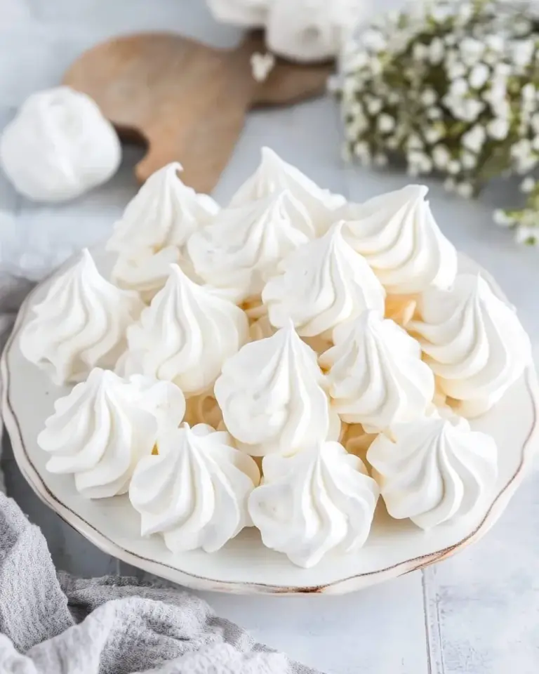 Homemade Easy Meringue Cookies photo