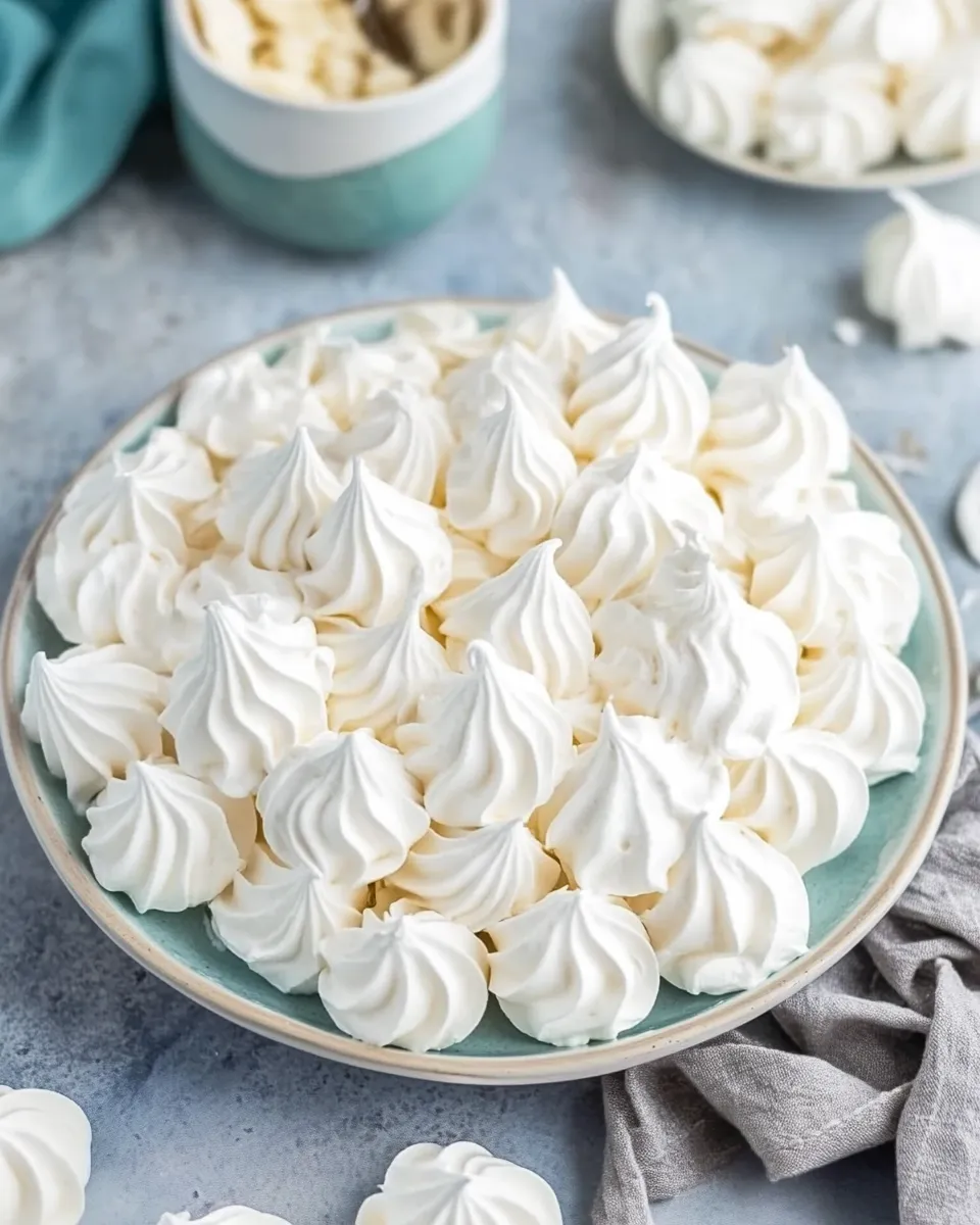Delicious Easy Meringue Cookies recipe photo