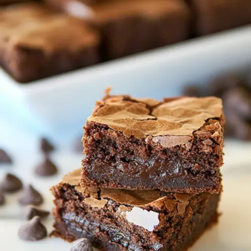 Homemade Easy Mocha Brownies photo