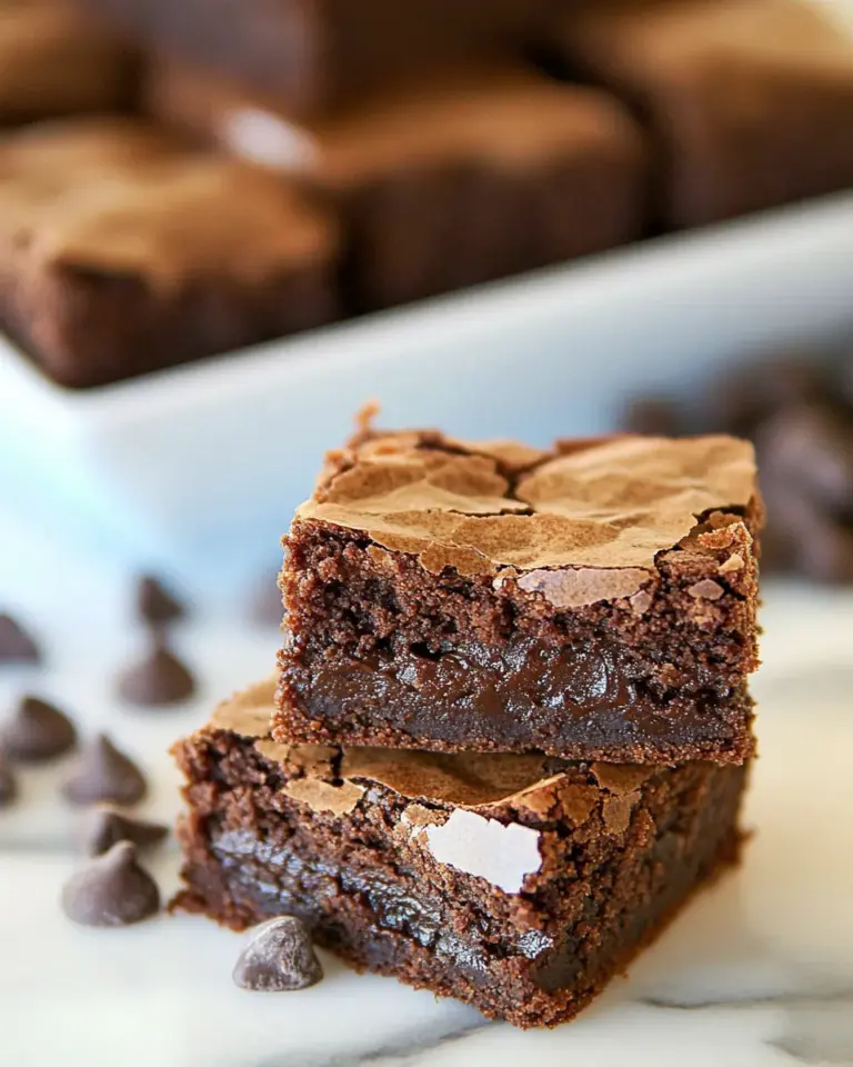 Homemade Easy Mocha Brownies photo