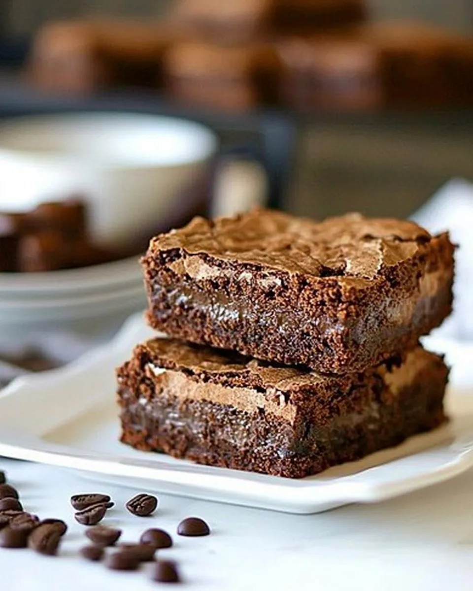 Classic Easy Mocha Brownies image