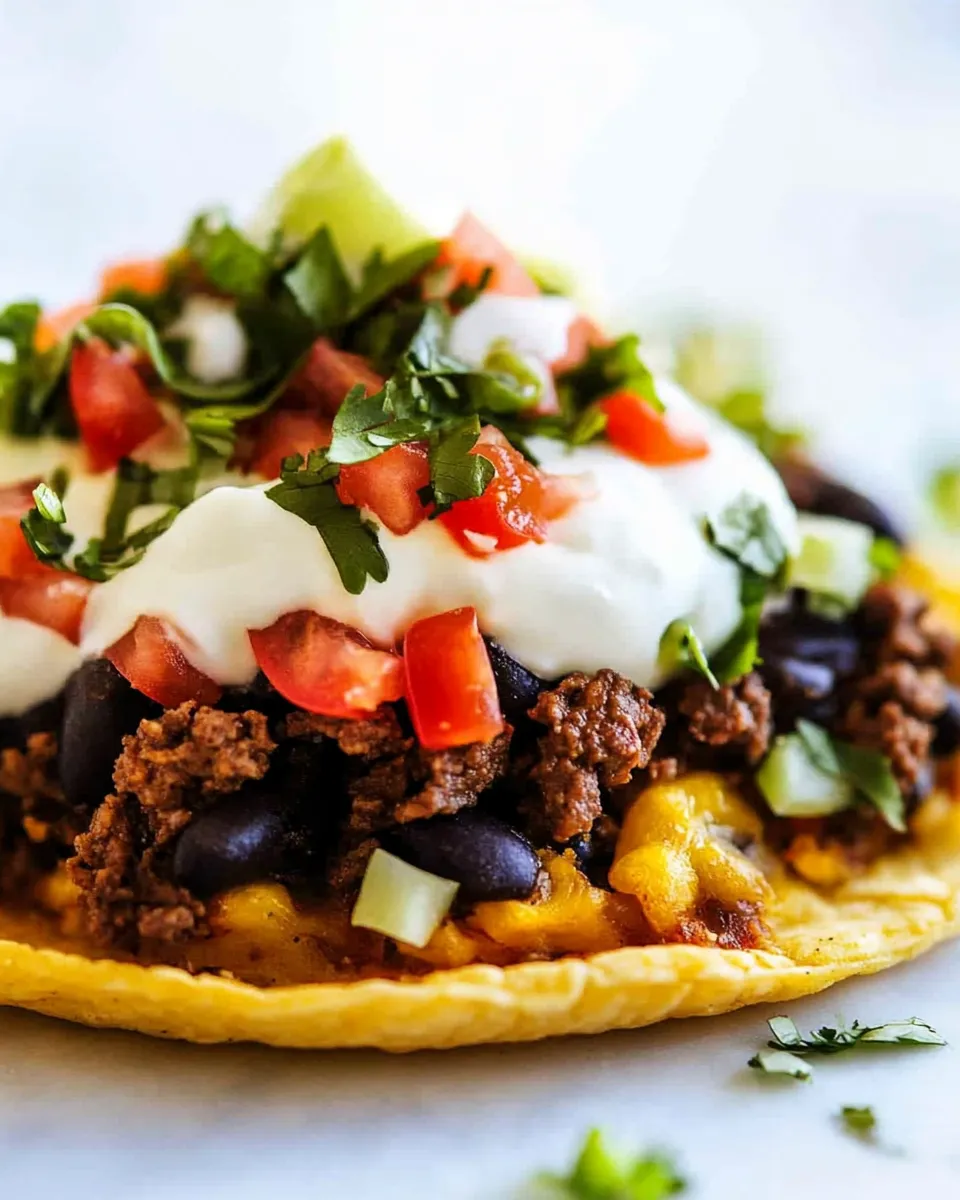 Quick Easy Navajo Tacos shot