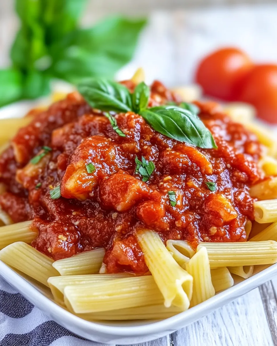 Quick Easy Pasta Sauce Recipe recipe photo