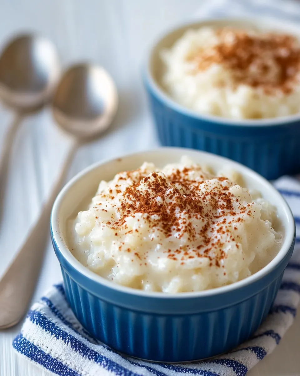 Quick Easy Rice Pudding Recipe dish photo