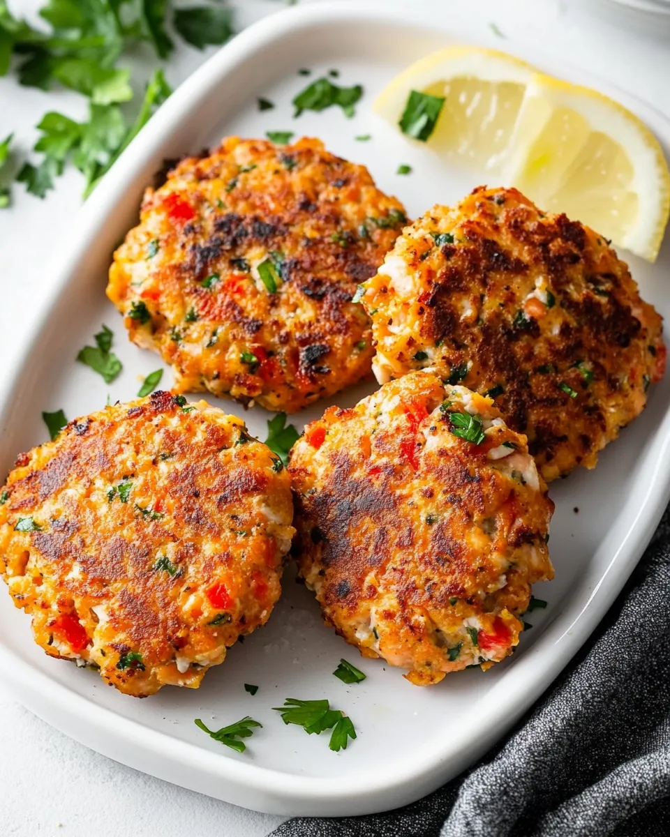 Savory Easy Salmon Patties dish photo