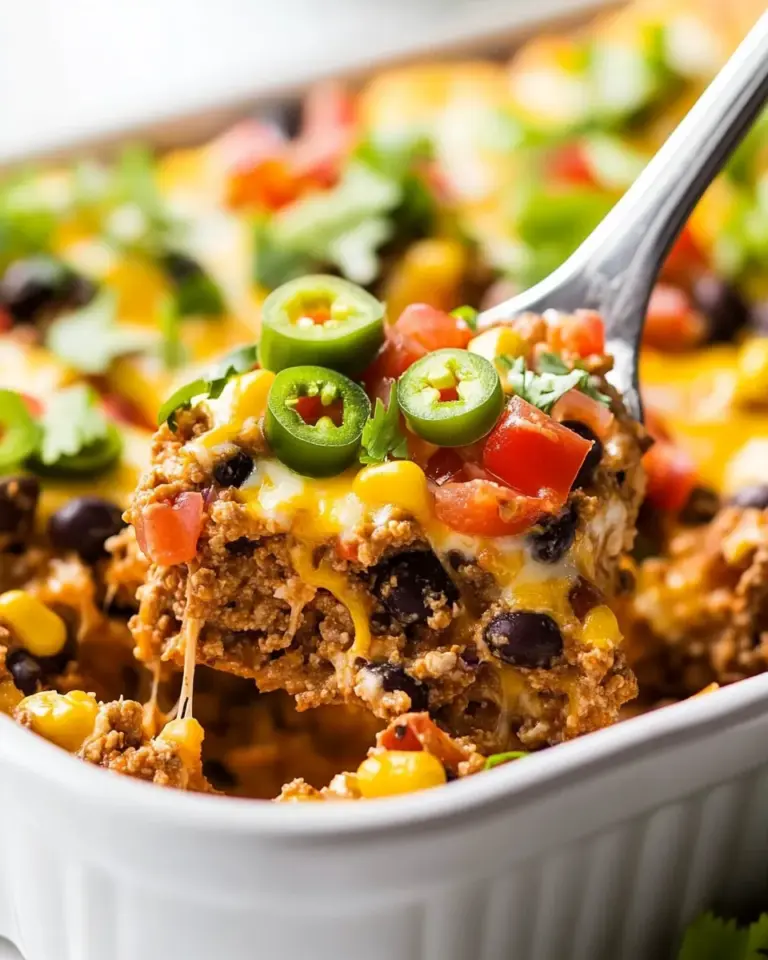 Homemade Easy Taco Casserole Recipe photo