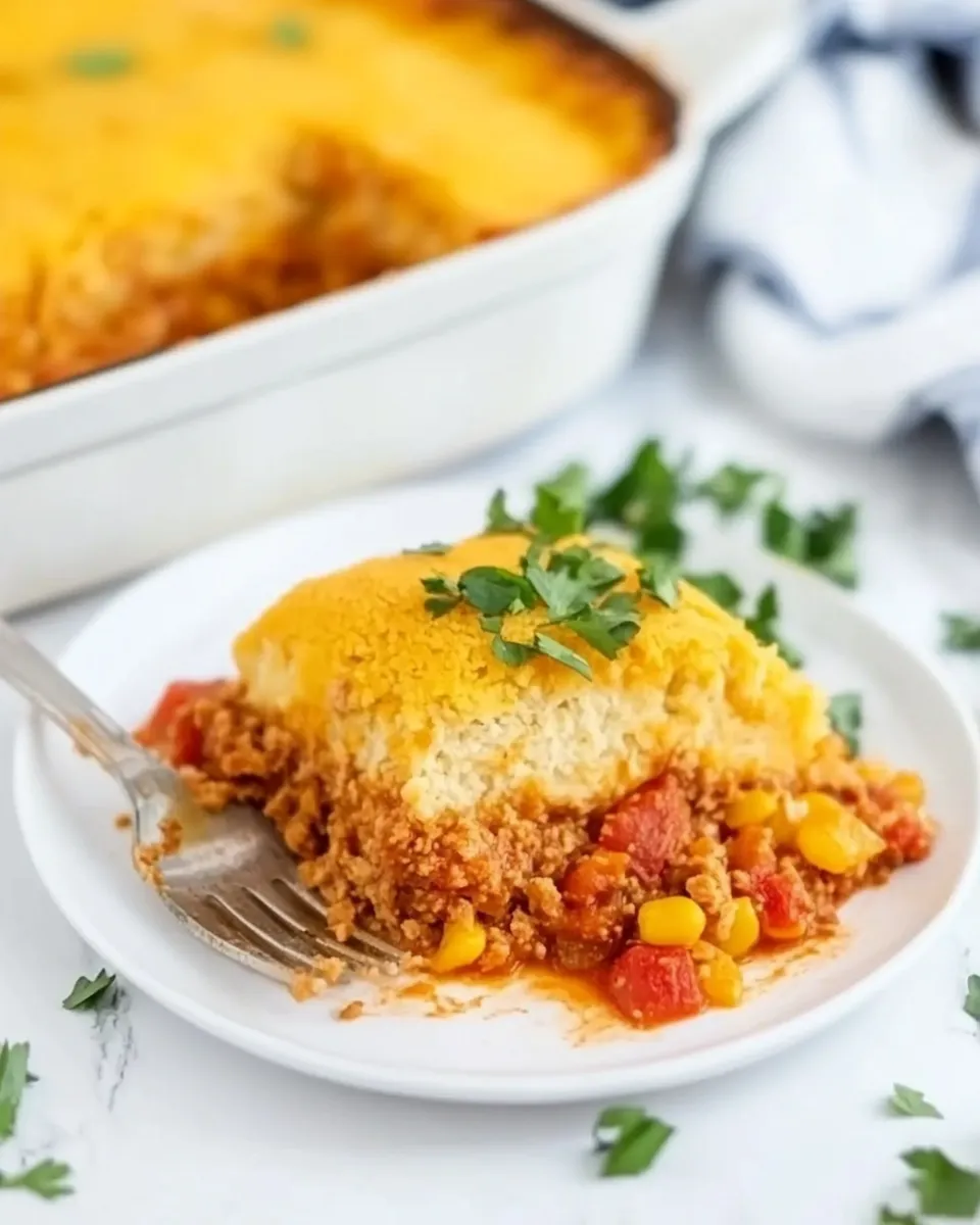 Delicious Easy Tamale Casserole recipe photo