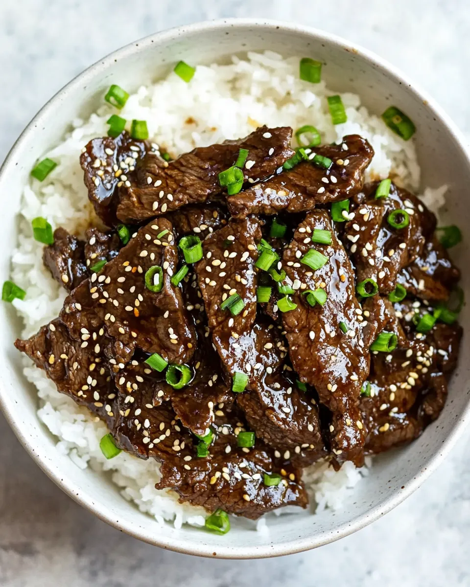 Quick Easy, Tender Beef Teriyaki dish photo