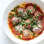 Homemade Easy Tomato Baked Meatballs photo