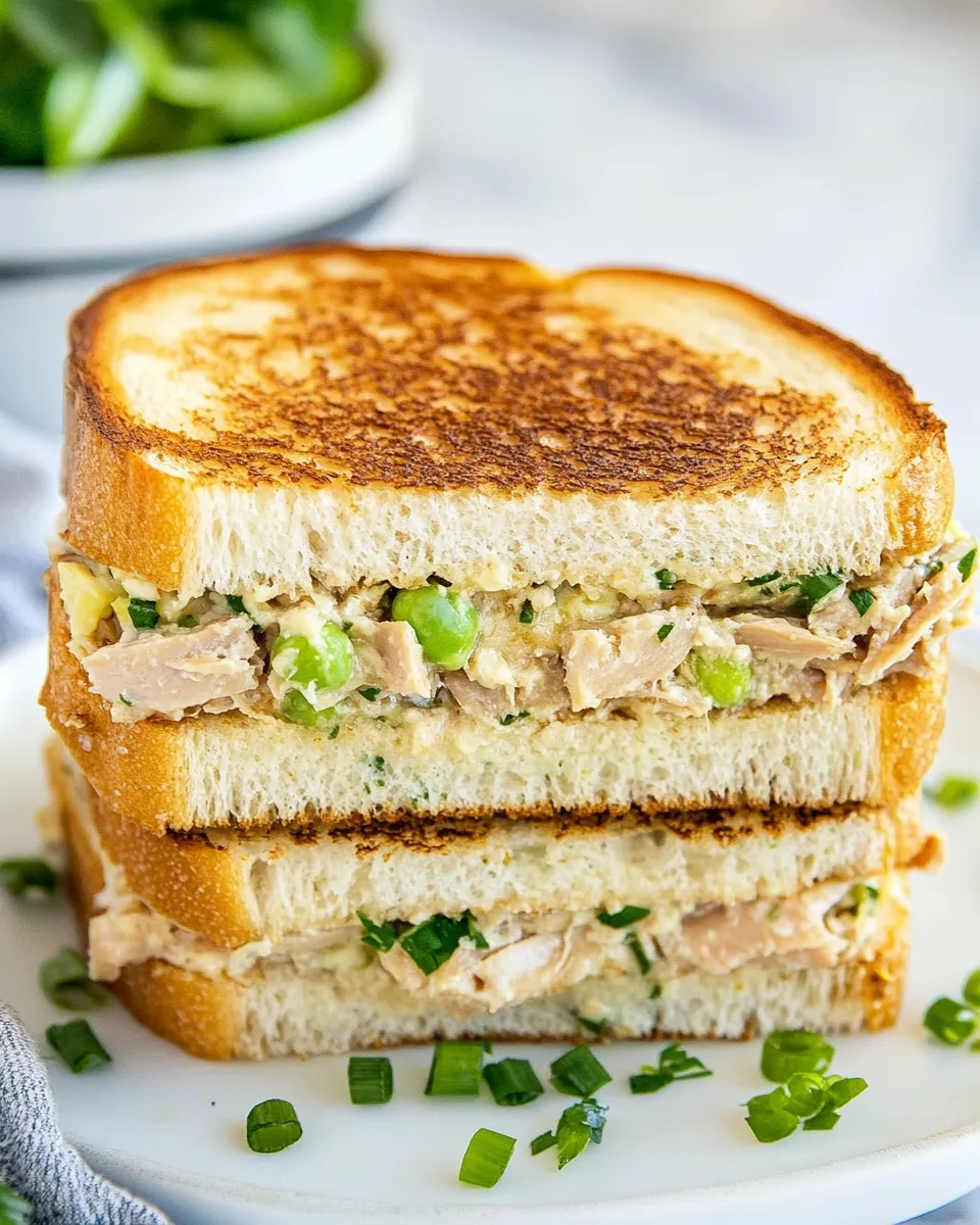 Delicious Easy Tuna Melt recipe photo