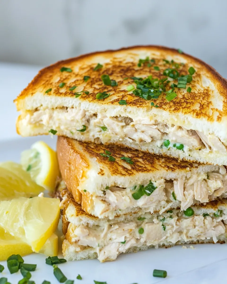 Quick Easy Tuna Melt dish photo