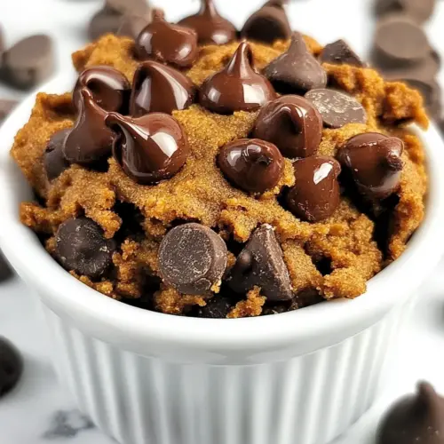 Homemade Edible Chocolate Cookie Dough photo