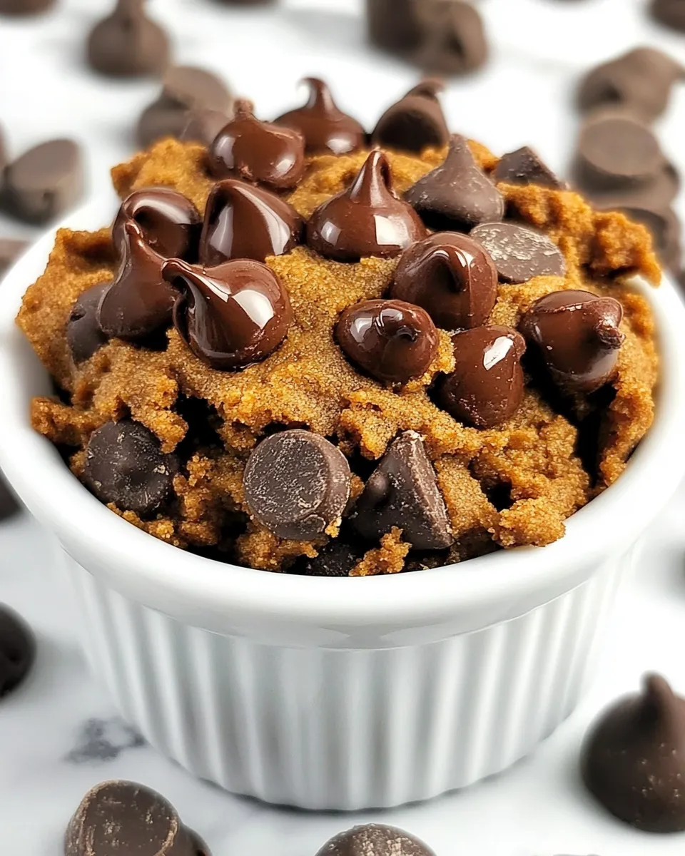 Homemade Edible Chocolate Cookie Dough photo