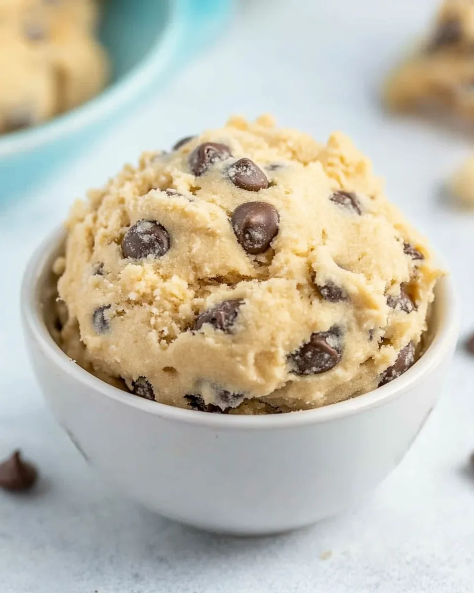 Classic Edible Cookie Dough Recipe image