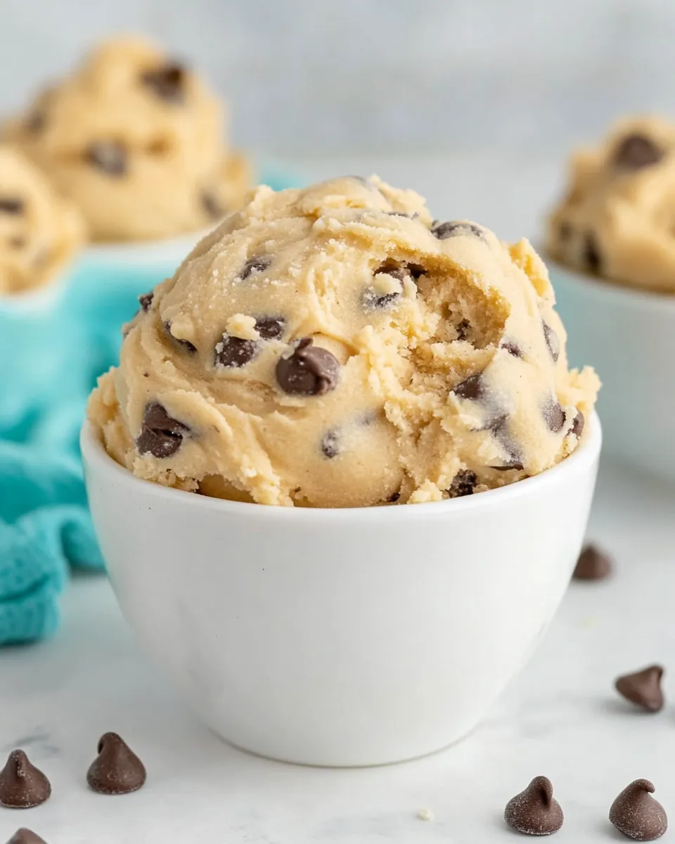 Delicious Edible Cookie Dough Recipe dish photo